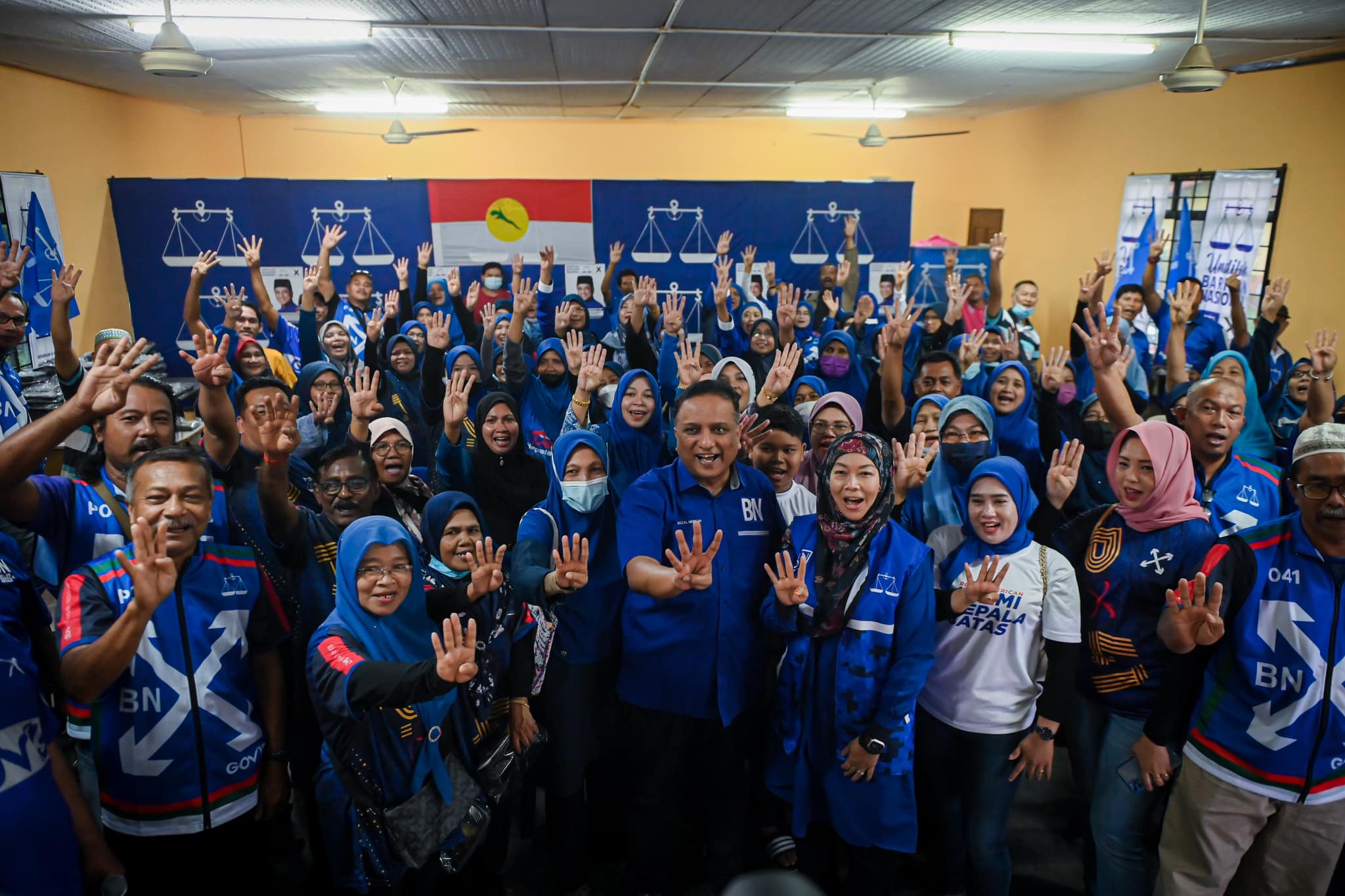 bilik gerakan BN PRU