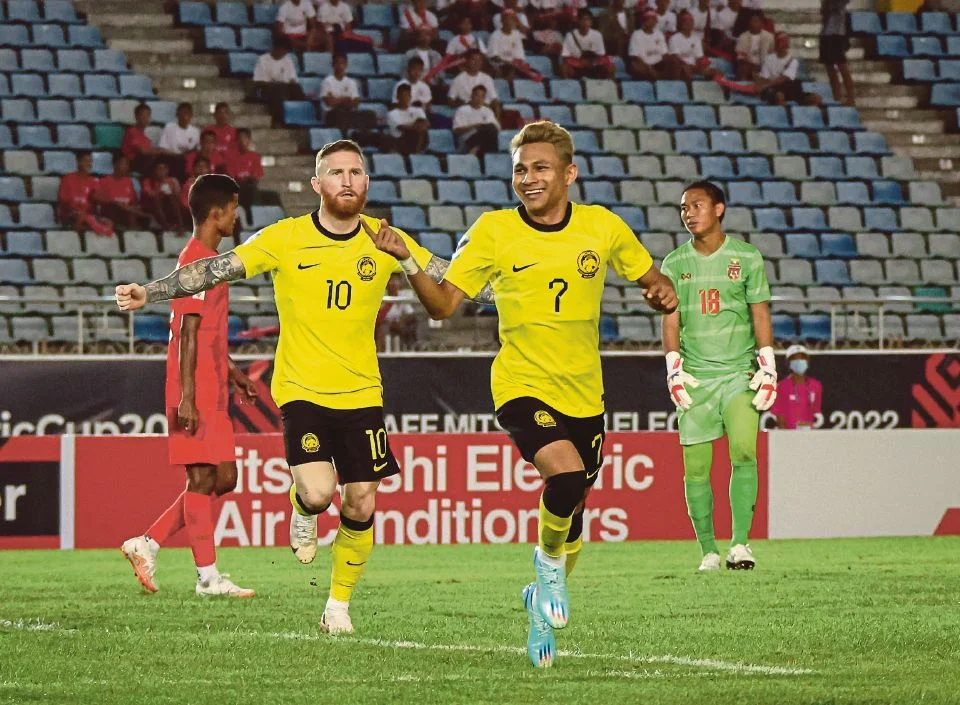 Piala AFF: Malaysia tundukkan Myanmar