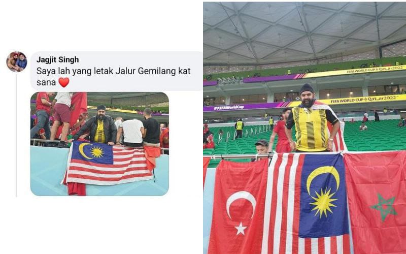 Jalur Gemilang Berkibar Di Piala Dunia Qatar 2022