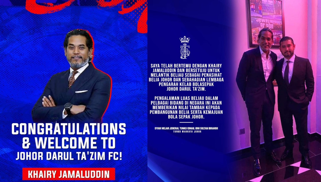 Khairy dilantik Penasihat Belia Johor - TMJ