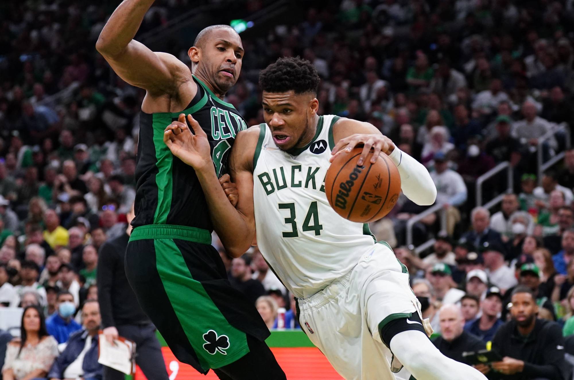 Giannis Antetokounmpo dari Milwaukee Bucks