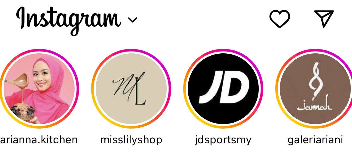 story instagram besar