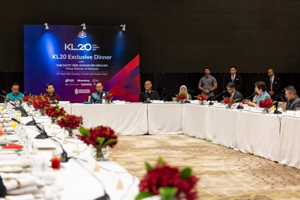 Sidang Kemuncak KL20 2024 Bermula Isnin